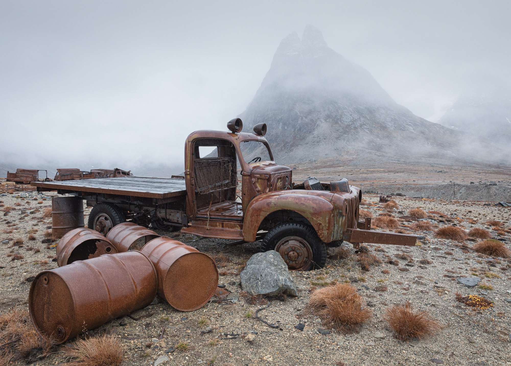 Abandoned Pichup Truck by Martyn Lucas aspect2i