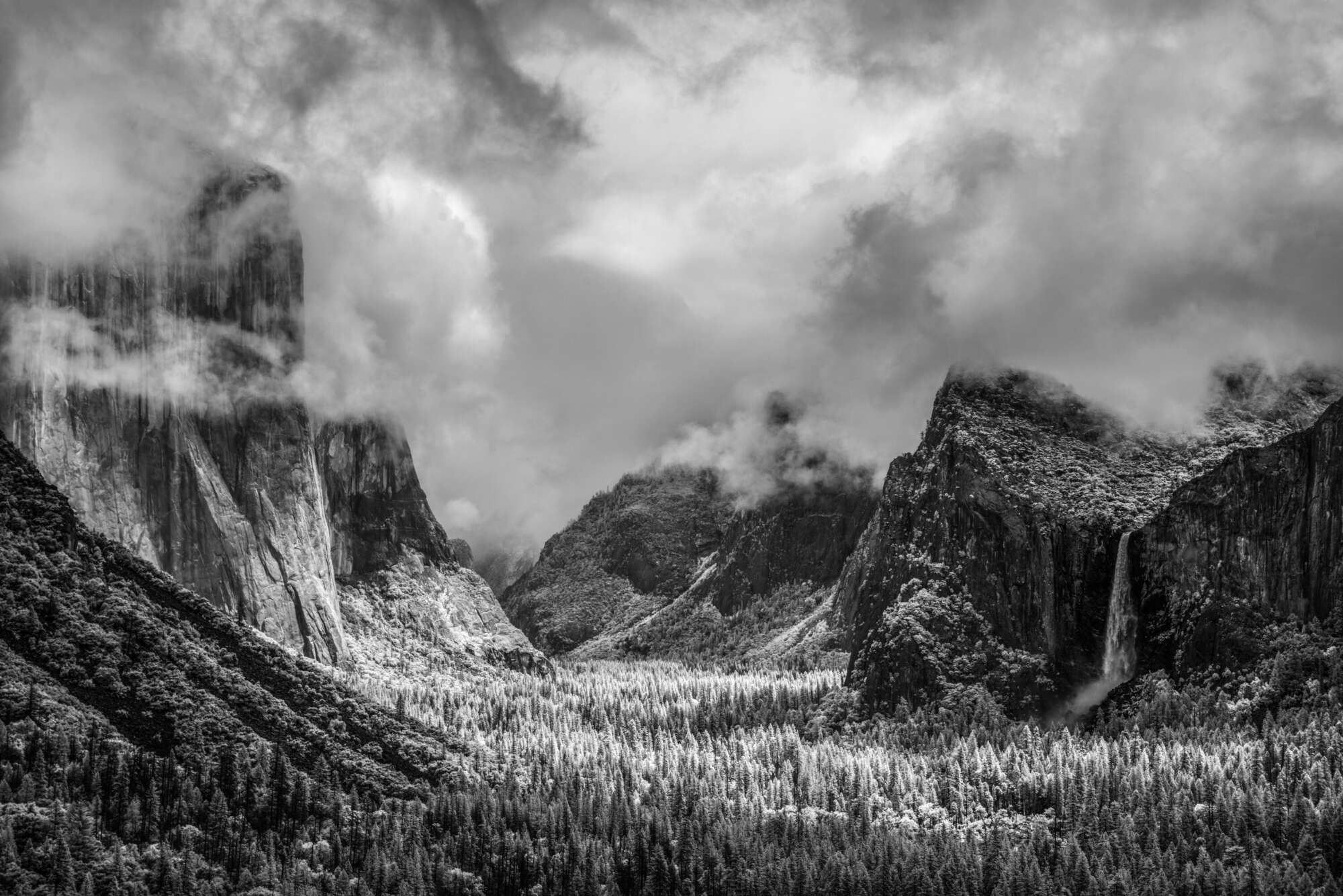 Storm Yosemite Valley by Paul Gallagher aspect2i