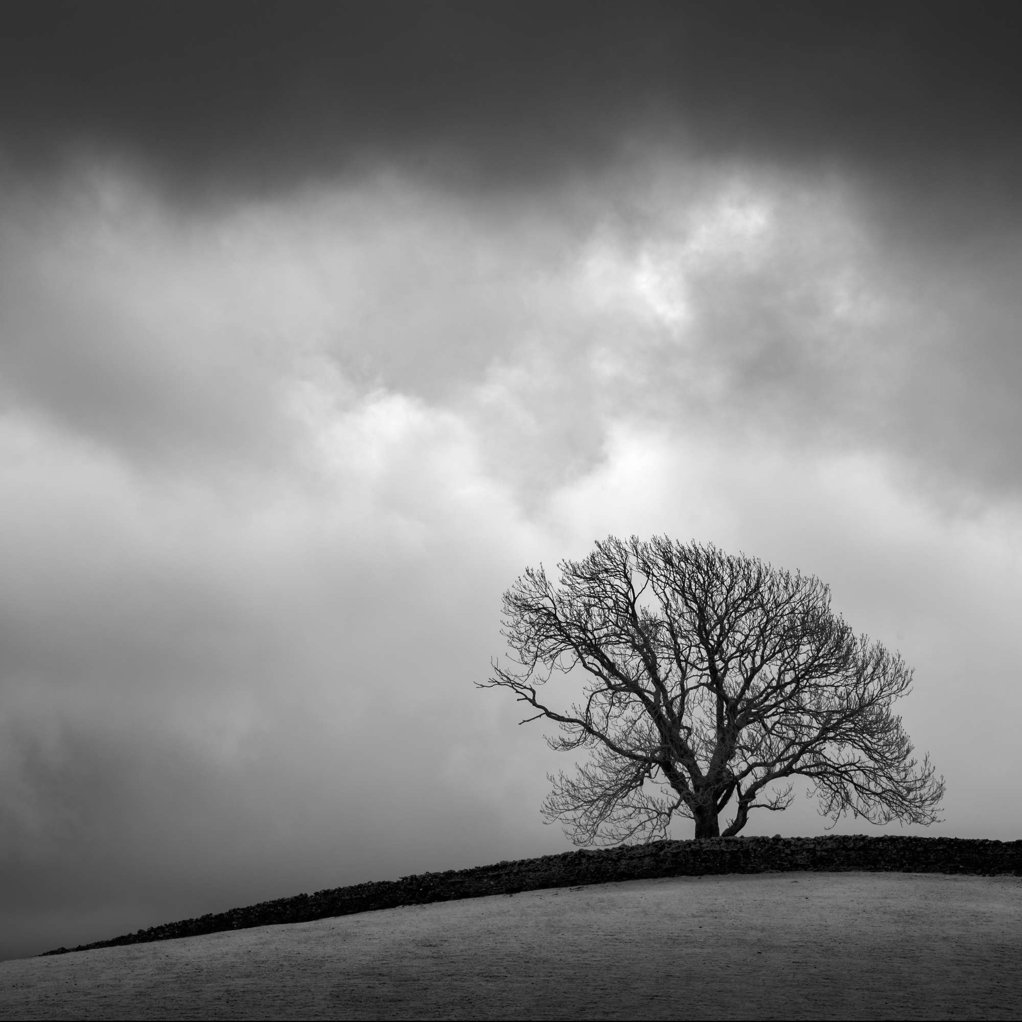 Stormy weather in Infrared Yorkshire Dales Michael Pilkington aspect2i