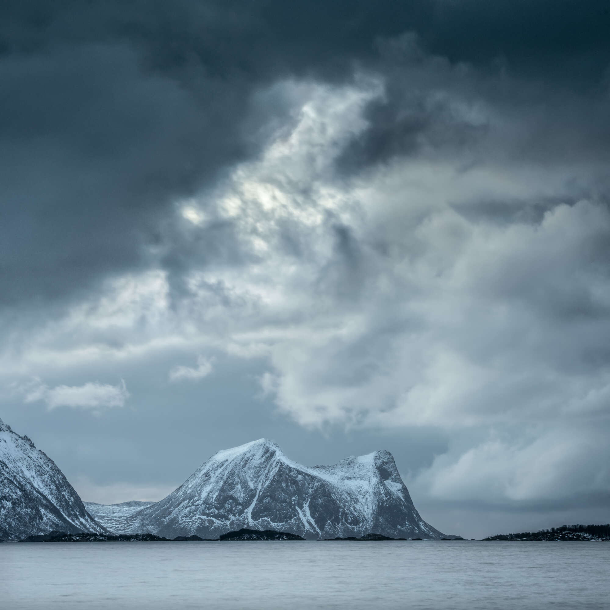 Clearing Storm Senja by Paul Gallagher