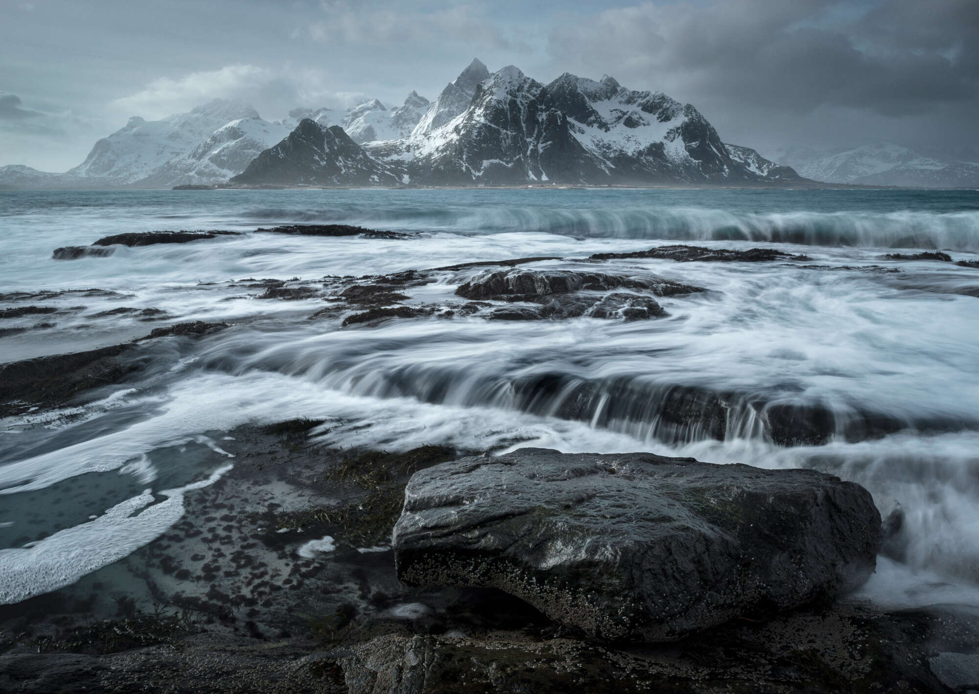 Flakstad Mountains The Lofoten Islands by Paul Gallagher aspect2i