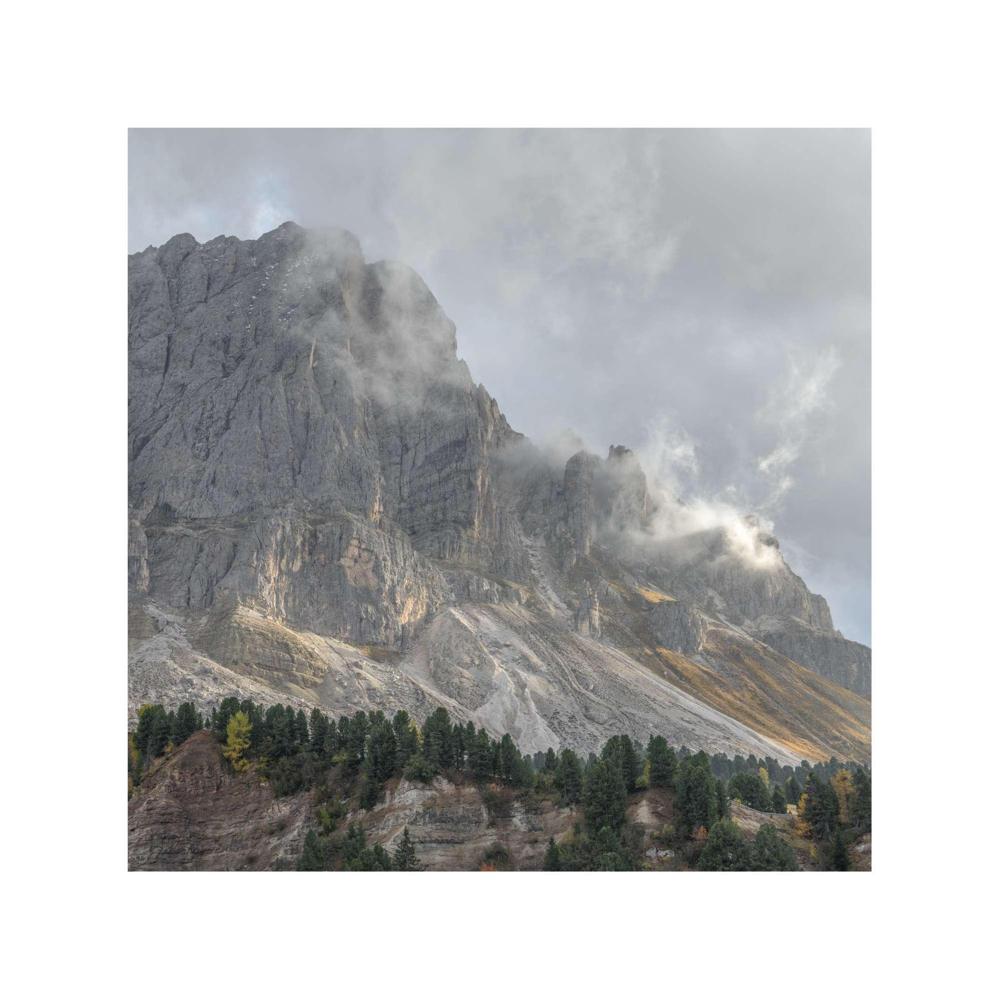 Dolomites - Sunlit Cloud