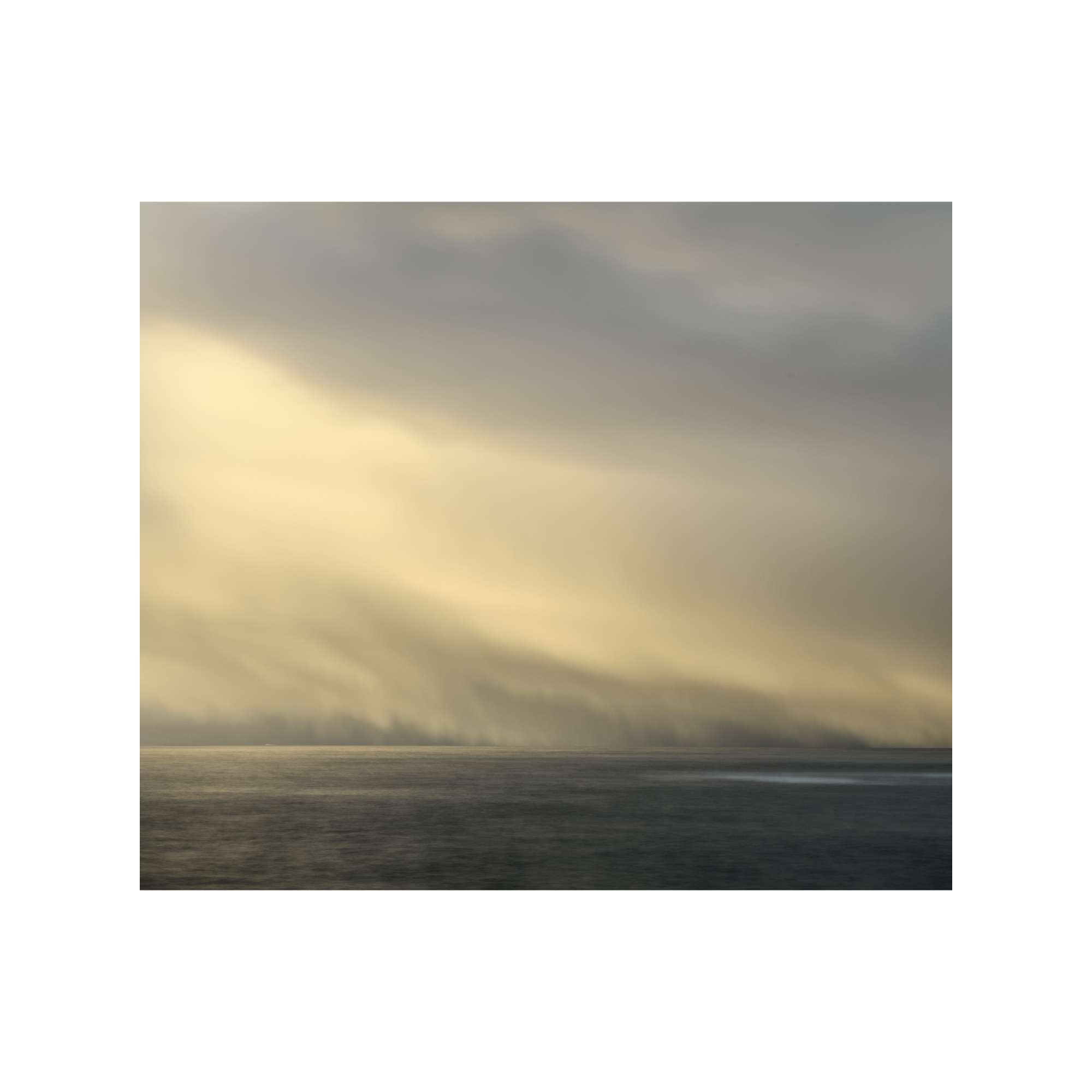 Senja - Storm at sunset