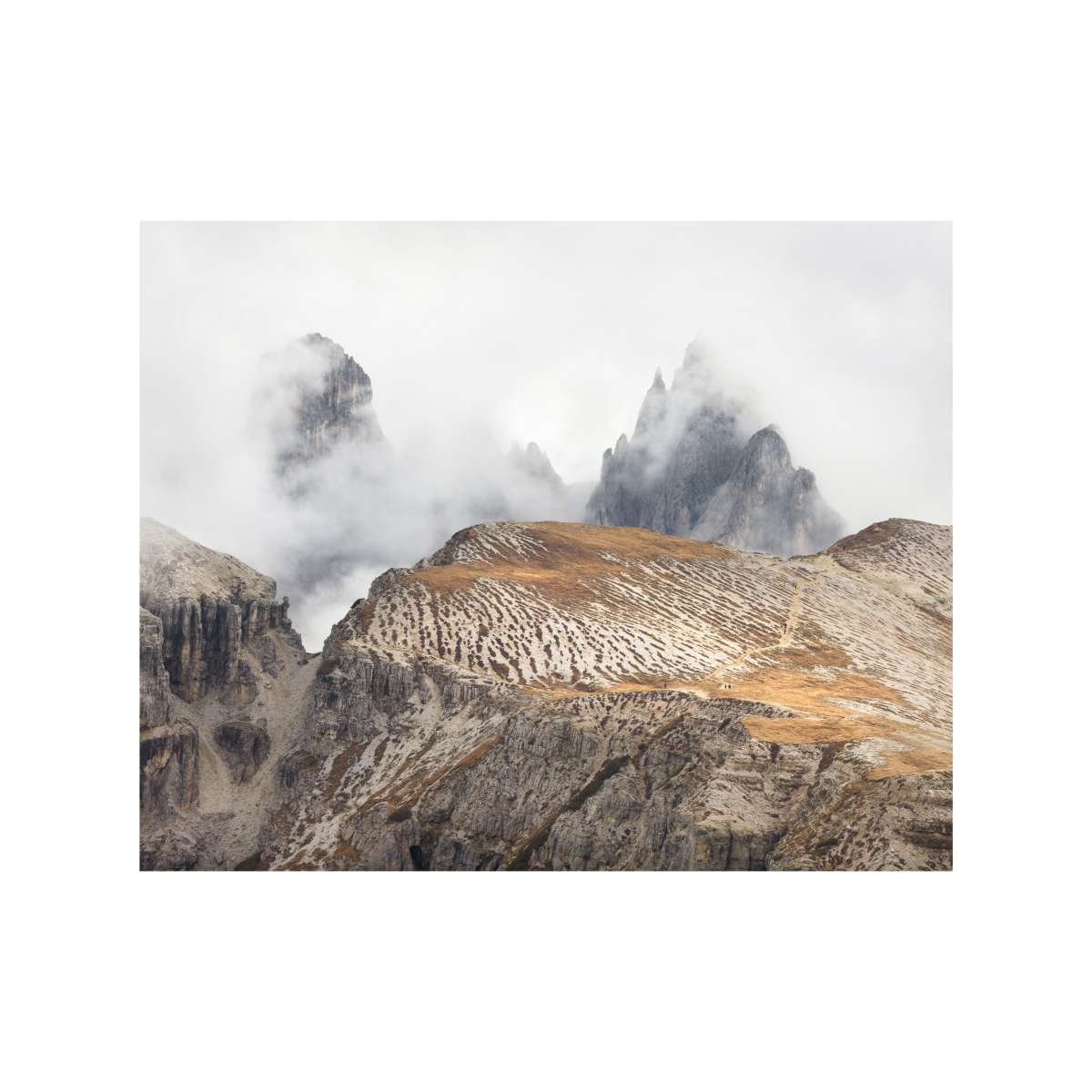 Dolomites - Passing Clouds 1