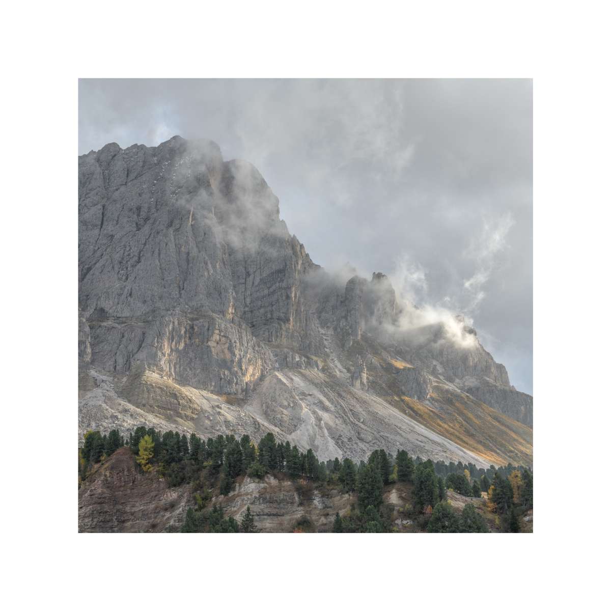 Dolomites - Sunlit Cloud
