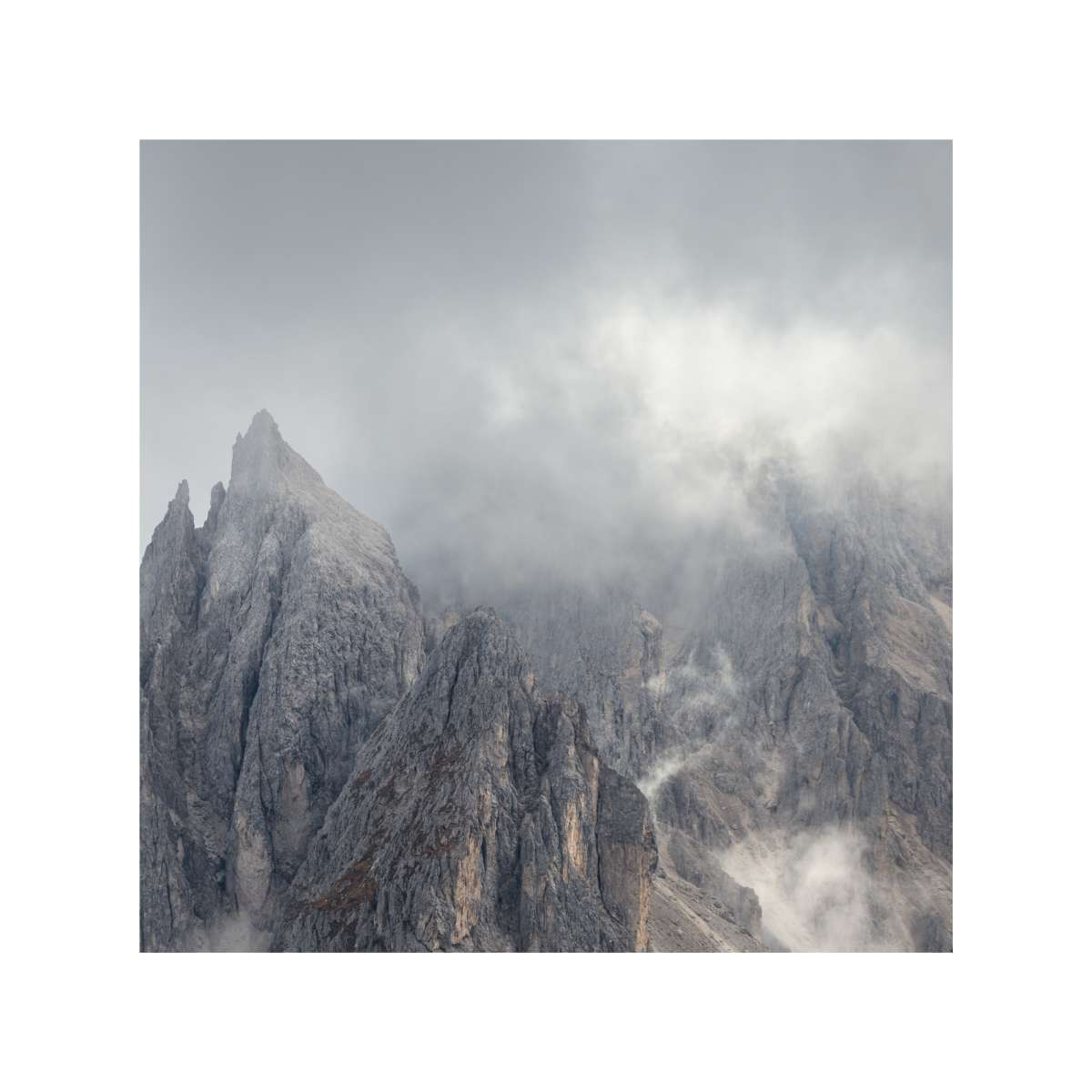 Dolomites - Passing Clouds 2