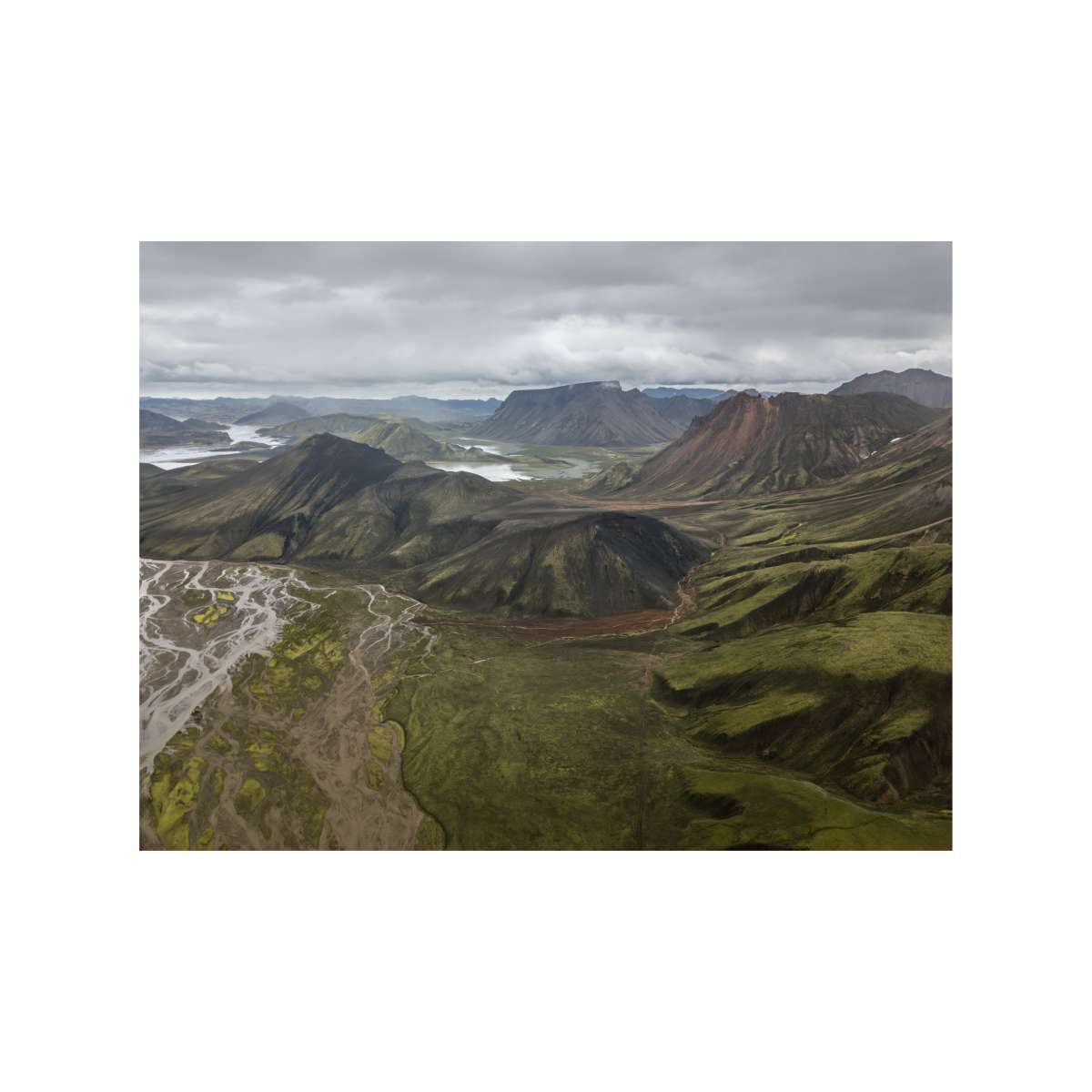 Highlands of Iceland - Ariel View 2