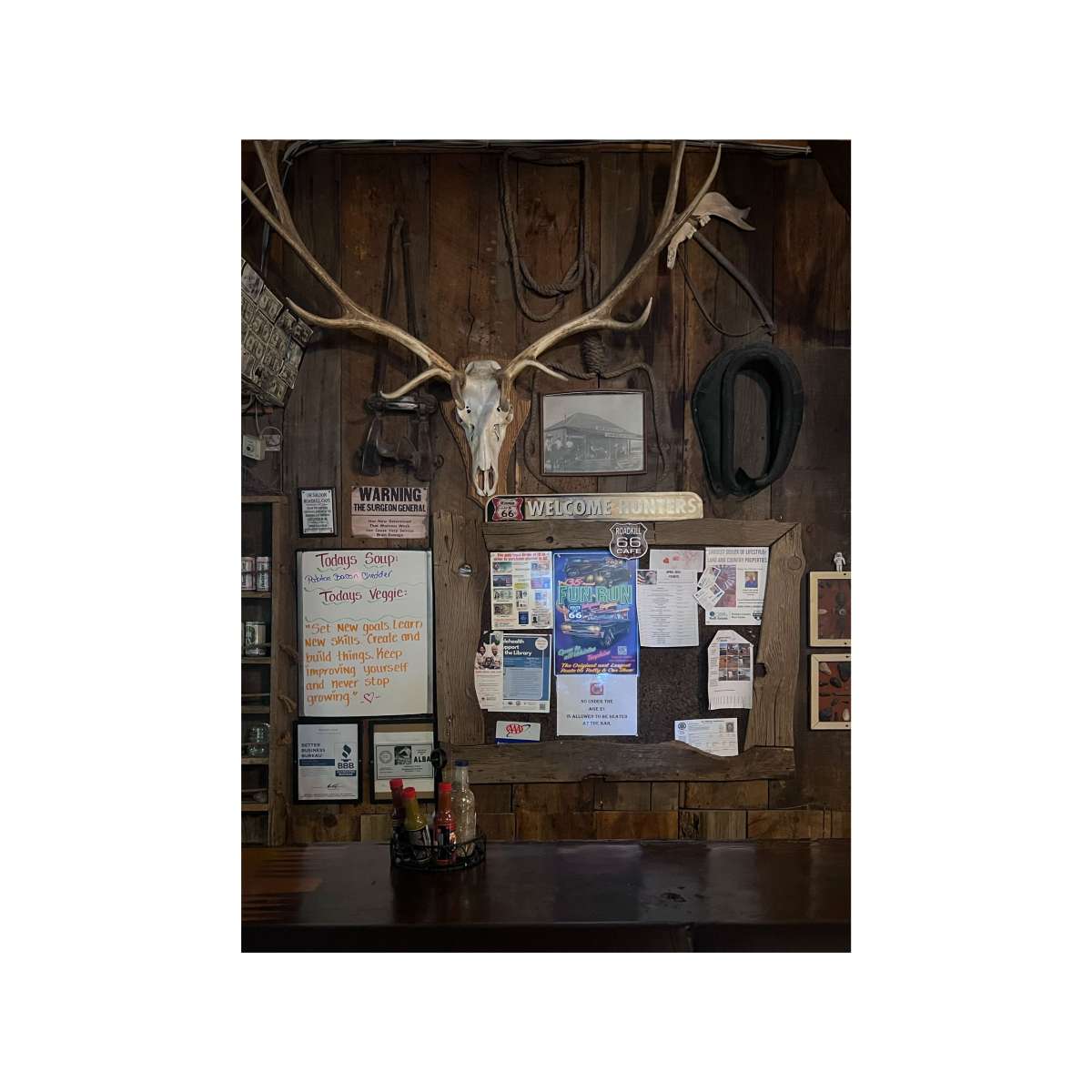 Route 66 Antler Bar