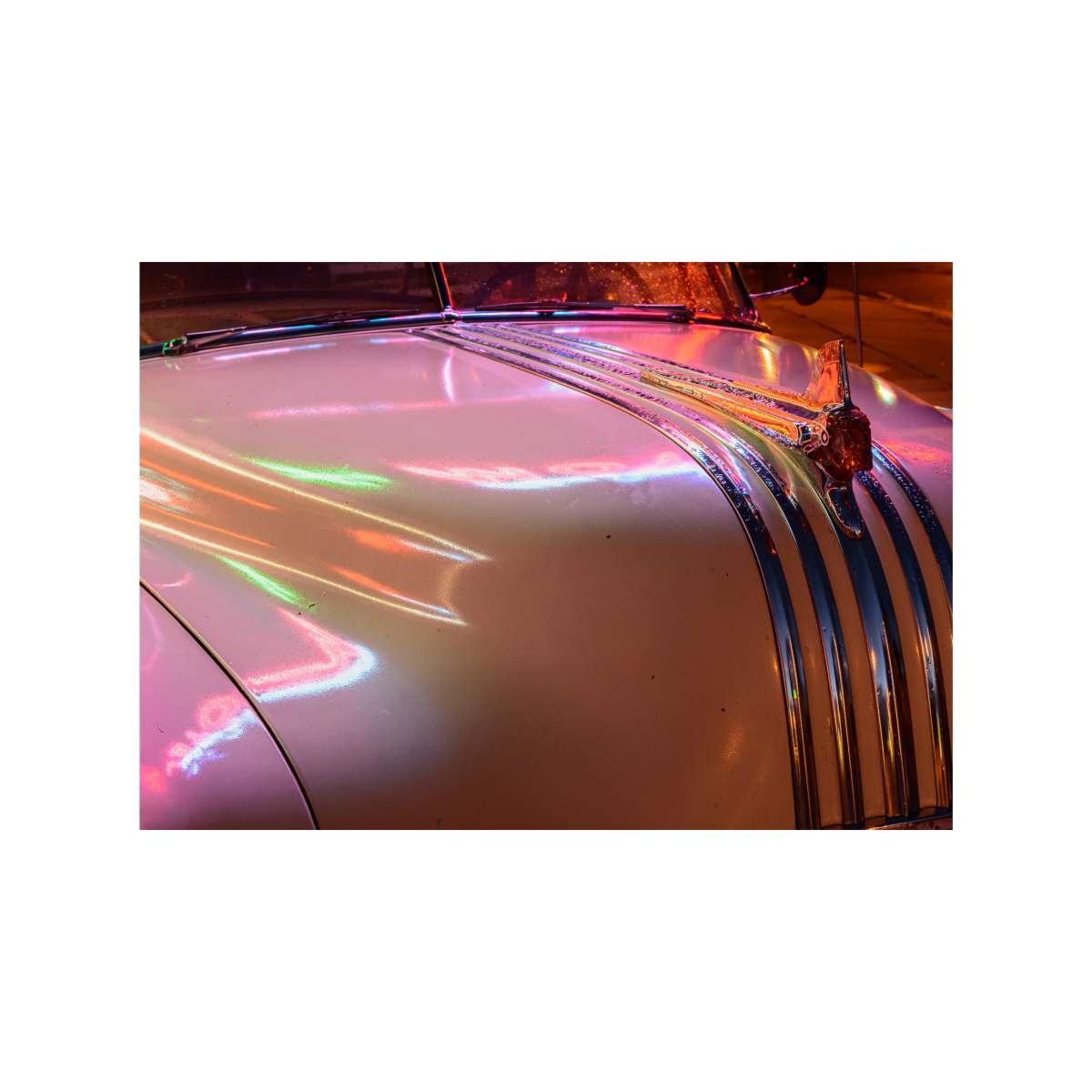 Route 66 - Neon Lit Car