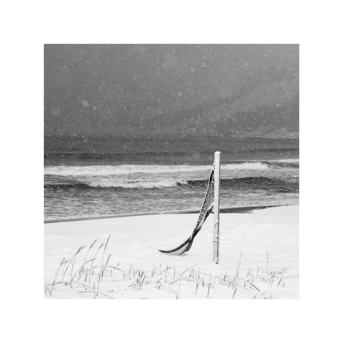 Senja - Volley Ball Net in Snow Senja - Volley Ball Net in Snow